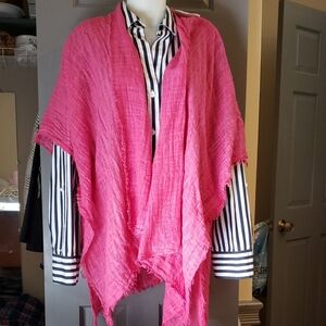 Vince Camuto Pink Scarf Wrap